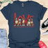 Love is a four legged word - V4 - The Family T-Shirt